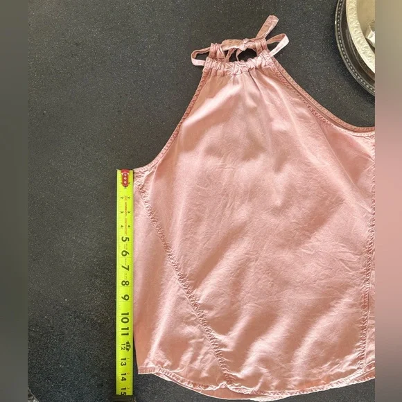 Cloth & Stone | Blush Halter Top | Size Large - Picture 3 of 6